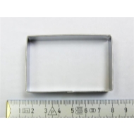 Großes Rechteck ca. 6,3 x 4,1cm Ausstechform...