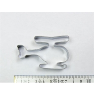 Hubschrauber ca. 7cm Ausstechform aus Edelstahl...